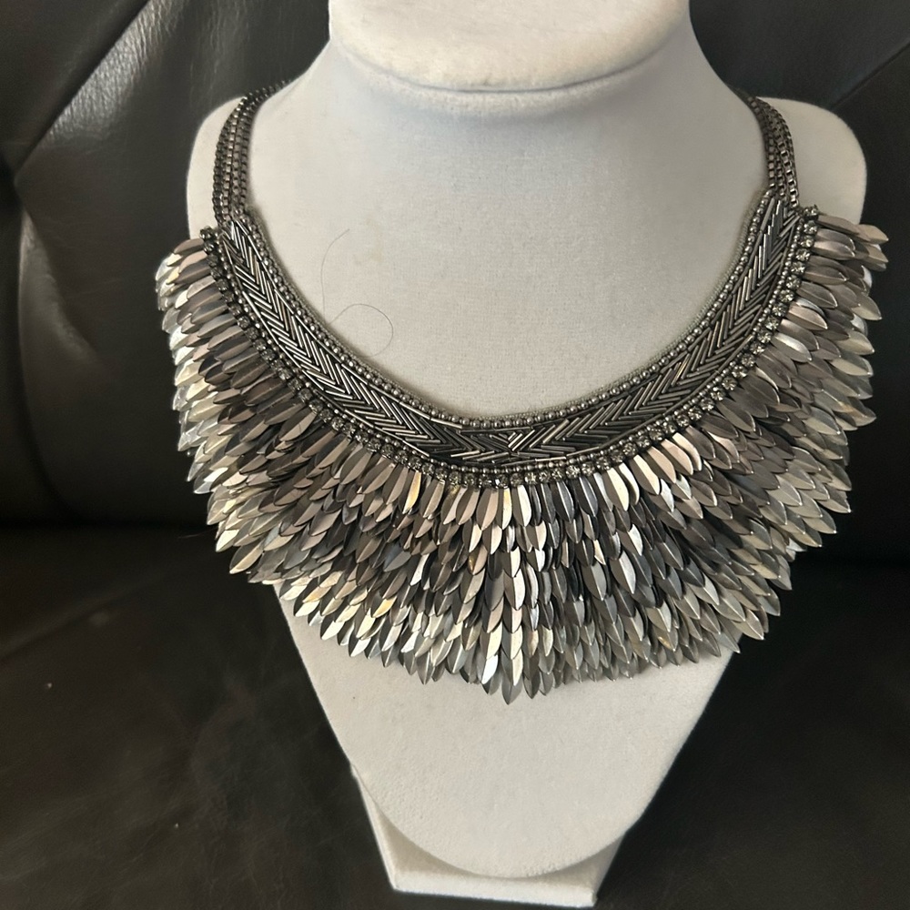 Limited edition Pegasus Bib Statement Necklace
